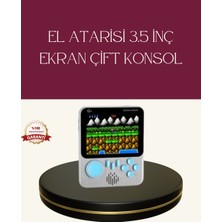 MegaSepet Şarjlı 3.5 Inç Retro Oyun Konsolu - ME001W-51KUR2