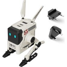 Storemax Alpha Hızlı Şarj Cihazı Gan, 65 W, 3 Bağlantı Noktalı Hızlı Şarj Cihazı, Seyahat Için Çoklu Fişli, Ingiltere/abd/abd Için Evrensel Şarj