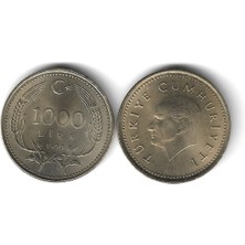 1990 Yılı Tedavül 1000 Lira Çil