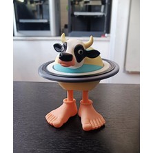 Trend3d Brainrot - La Vaca Saturno Saturnita Figür Oyuncak