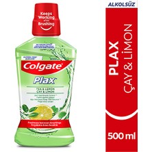 Colgate Ağız Suyu 500 ml Çay ve Limon (4 Adet)