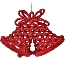 Empressco Yılbaşı Ağacı Dekor Çan Görünümlü 11 Cm, 3'lü Set