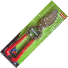 Buğz Sıcak Dövme Çelik Pro Ergonomik Bahçe Bağ Makası 24 cm