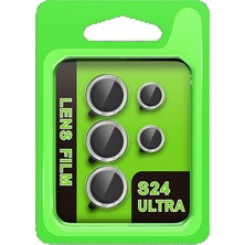 Fantastik Store Samsung Galaxy S24 Ultra Raze Metal Kamera Lens - GÜMÜŞ-(5796)