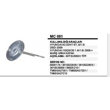 Universal Marş Arka Kapak Hyundaı Accent Iı 1 3/1 5ı 2002> Kore Valeo