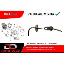 Universal Yağlama Memesi Renault Clıo Iv-Dokker-Sandero-Duster 12> K9K Y.m