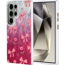 Marsilyan  Samsung Galaxy S23 Ultra Kılıf Blade Aynalı Desenli Kapak - Desen 3