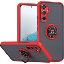MMP Shop Samsung Galaxy A56 Uyumlu Kamera Koruma Çıkıntılı Yüzüklü Stand Olma Özellikli Kılıf