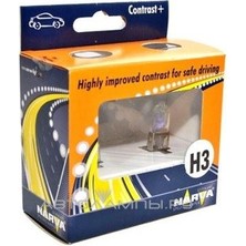 Universal 12V H3 55W Contrast Plus (Dört Mevsim) (2'li Set)