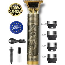 Tp Dragon Çelik Kasa Profesyonel Saç Sakal Ense Çizim Tüm Vücut Tüyü Lazer Öncesi Tıraş Makinesi