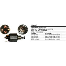 Universal Marş Otomatiği 12V Opel-Mercedes Çift Fiş 302029 Bosch Tip