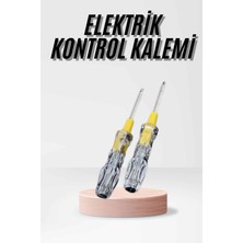 Fantastik Store Kontrol Kalemi Çift Başlıklı Şeffaf Elektrik Testi Değişken Uçlu