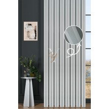 Yunilla 4557 Tül Perde V-01 Ekru