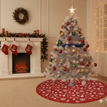 Mavi Masal Yılbaşı Çam Ağaç Örtüsü | Yılbaşı Ağacı Eteği | Yıkanabilir