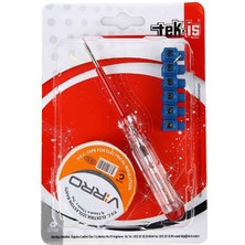 Tek Iş Elektrik Seti Kontrol Kalemi+Izole Bandı (4 Adet)