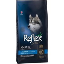 Reflex Plus Somonlu Yetişkin Köpek Maması 12 kg Orta ve Büyük Irklar İçin Zengin Protein Kaynağı