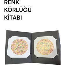 Kaliteli Medikal Sağlık Mülakatlarında Kullanılan Renk Körlüğü Kitabı 38 Plates