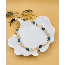 Nevoka Karışık Geometrik Şekilli Renkli Akrilik Kolye