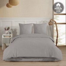 Cote Blanc Plain %100 Pamuk Flanel Battal Boy Lastikli Çarşaflı Nevresim Takımı