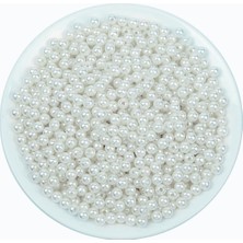 Heraldis 6 mm 50 Gram Inci Boncuk - Beyaz - Çanta ve Takı Yapımı Için