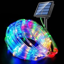 BuŞerii 10M 100 LED Solar LED Işık Rgb