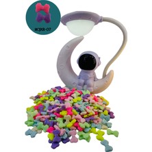 Heraldis Papyon Figürlü Şeker Boncuk - 80 Adet - Mcşkr-07 - Takı ve Hobi Boncuğu