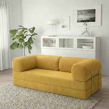 Ravessi 100X200 Kanepe-Fitilli Kadife Yıkanır Silinir Yeryatağı