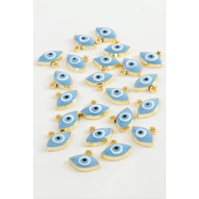 Marsilyan Göz Tek Kulp Mineli Bileklik ve Kolye Ucu Aparatı 1 Adet