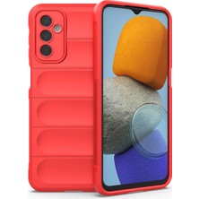 Evolvera Samsung Galaxy M23 Kılıf Optimum Silikon - Kırmızı