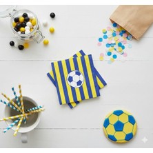 Zenviva Taraftar Fenerbahçe Sarı Lacivert 20 Adet Peçete