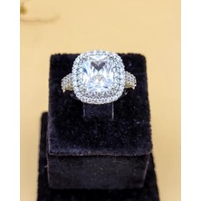 Nevoka Regalia Silver Zirkon Tek Taş Yüzük