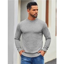 Youknitwear You Diaz %100 Pamuk Yarım Balıkçı Yaka Erkek Triko Kazak