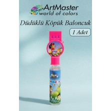 Artlantis Düdüklü Köpük Baloncuk Üfleme 1 Adet Köpük Yapma Oyuncağı Baloncuk Üfleme Oyuncağı Sınıf Karne Hediye
