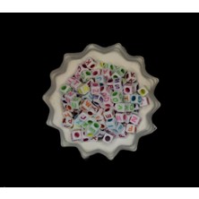 Heraldis Küp Şekilli Renkli 330 Adet Harf Boncuk