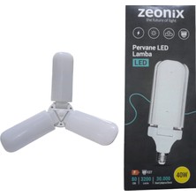 Zeonix 40W 3 Kanatlı Pervane Ampul