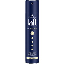 Taft Saç Spreyi 250 ml No 5 Ultimate Kristal Parlaklığı (4 Adet)