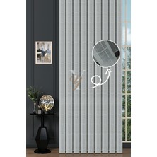 Yunilla 5504 Tül Perde V-01 Ekru