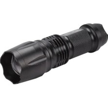 Buğz Gold Orion Km-84 Tasarruflu Şarjlı Zoomlu Metal El Feneri Kemer Klipsli