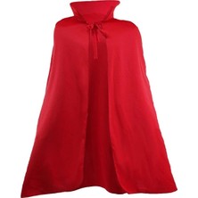 Tp Bfs   Kırmızı Renk Yakalı Pelerin 120 cm