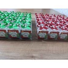 Buğlem Hediyelik 30 Adet Yılbaşı Süslemeli ve Etiketli Buble Mum