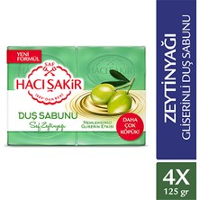 Hacı Şakir Banyo Sabunu Zeytinyağı Gliserinli 500 G (5 Adet)