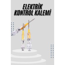 Fantastik Store Kontrol Kalemi Çift Taraflı Uçlu Elektrik Akım Test Cihazı