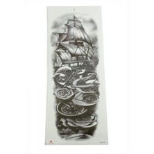 Marsilyan Gemi Tattoo Kol Dövme Sticker