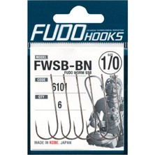 Fudo 6100 Worm Ssb Nikel Uzun Sap Tırnaklı Iğne No:6
