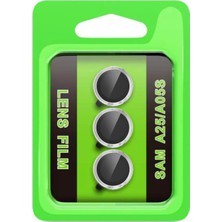 Fantastik Store Samsung Galaxy A25 5g Raze Metal Kamera Lens - GÜMÜŞ-(5796)