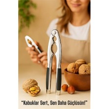 Fantastik Store Hsnet Metal Ceviz Kıracağı – Kauçuk Tutma Yerli | Fındık Ceviz Badem Için Ergonomik Kırıcı