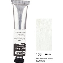 Bigpoint Yağlı Boya 45 ml Zinc Titanium White 106 6'lı Kutu