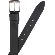 Cacharel Erkek Siyah Spor Deri Kemer 50325500-VR046