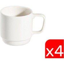 Tabak Evi Porselen Stolt Istifli Kupa 250CC 4 Lü