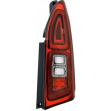 Universal Arka Stop Lambası Sağ (Duysuz) Cıtroen Berlingo 2019- / Peugeot Rifter 2019- / Opel Combo E 2019- /  Fıat Doblo  2020-